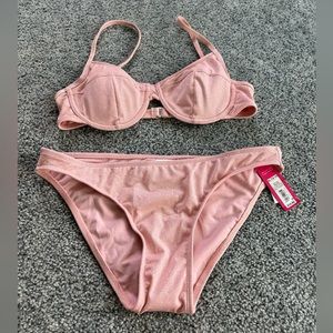 NWT pink bathing suit